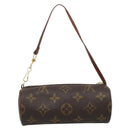 LOUIS VUITTON Monogram Papillon Pouch LV Auth ka4902-2