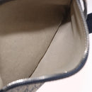 GUCCI GG Supreme Shoulder Bag PVC Navy Silver 201448 Auth ka4904-24