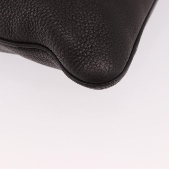 GUCCI Shoulder Bag Leather Brown Silver 233329 Auth ka4905