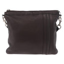 GUCCI Shoulder Bag Leather Brown Silver 233329 Auth ka4905-2