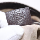 GUCCI Shoulder Bag Leather Brown Silver 233329 Auth ka4905-23