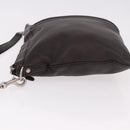 GUCCI Shoulder Bag Leather Brown Silver 233329 Auth ka4905-5