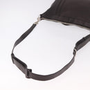 GUCCI Shoulder Bag Leather Brown Silver 233329 Auth ka4905-7