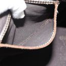 LOUIS VUITTON Monogram Mini Lin Speedy 30 Bag Brown Ebene M95224 LV Auth ka4907-19