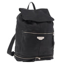 BALENCIAGA Backpack Leather Black Silver 340138 Auth ka4909-1