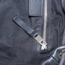 BALENCIAGA Backpack Leather Black Silver 340138 Auth ka4909-24