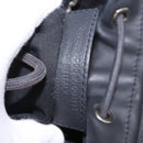 BALENCIAGA Backpack Leather Black Silver 340138 Auth ka4909-27