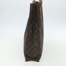 LOUIS VUITTON Monogram Sac Plat Hand Bag M51140 LV Auth ka491-4