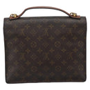 LOUIS VUITTON Monogram Monceau 28 Hand Bag M51185 LV Auth ka4910-2