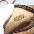 GUCCI GG Plus Supreme Shoulder Bag PVC Beige Auth ka4917-11