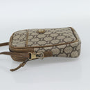 GUCCI GG Plus Supreme Shoulder Bag PVC Beige Auth ka4917-3