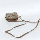 GUCCI GG Plus Supreme Shoulder Bag PVC Beige Auth ka4917-7