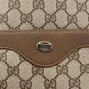 GUCCI GG Supreme Web Sherry Line Tote Bag PVC Beige Red 39 02 003 Auth ka492-14