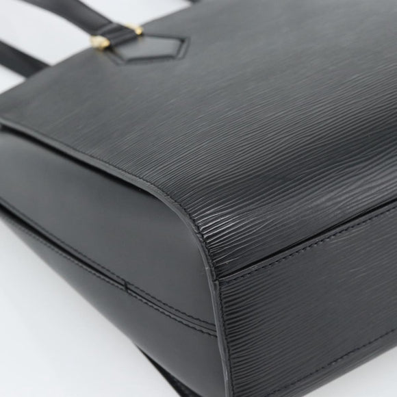 LOUIS VUITTON Epi Duplex Tote Bag Black M52422 LV Auth ka4922A