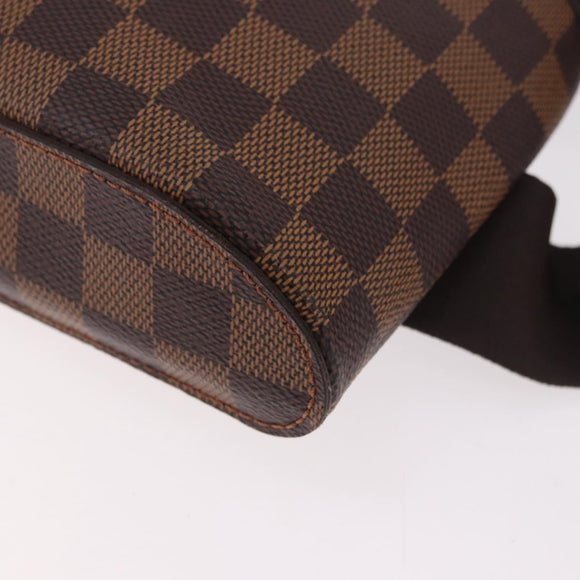 LOUIS VUITTON Damier Ebene Geronimos Shoulder Bag N51994 LV Auth ka4926V