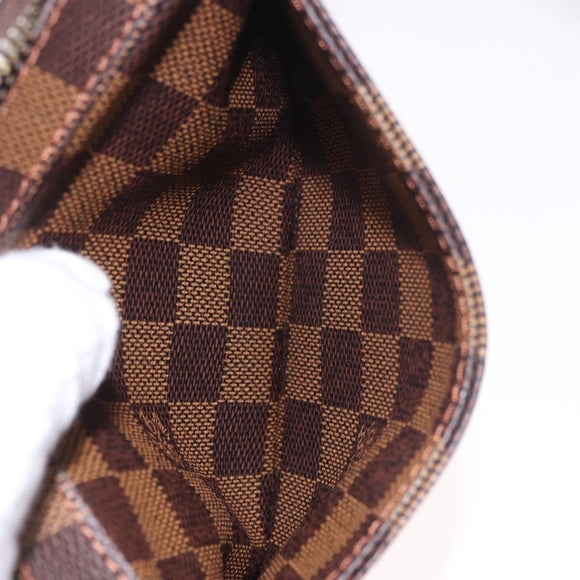 LOUIS VUITTON Damier Ebene Geronimos Shoulder Bag N51994 LV Auth ka4926V