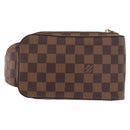 LOUIS VUITTON Damier Ebene Geronimos Shoulder Bag N51994 LV Auth ka4926V-13