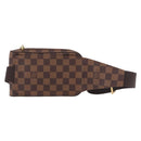 LOUIS VUITTON Damier Ebene Geronimos Shoulder Bag N51994 LV Auth ka4926V-2