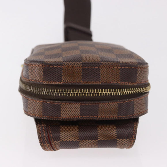 LOUIS VUITTON Damier Ebene Geronimos Shoulder Bag N51994 LV Auth ka4926V