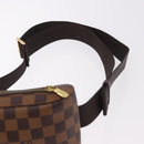 LOUIS VUITTON Damier Ebene Geronimos Shoulder Bag N51994 LV Auth ka4926V-8