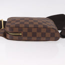 LOUIS VUITTON Damier Ebene Geronimos Shoulder Bag N51994 LV Auth ka4926V-5