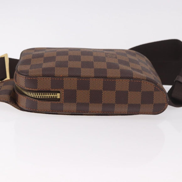 LOUIS VUITTON Damier Ebene Geronimos Shoulder Bag N51994 LV Auth ka4926V