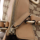 GUCCI GG Canvas Abbey Hand Bag Beige Gold 189831 Auth ka4927-9