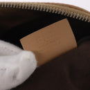 GUCCI GG Canvas Abbey Hand Bag Beige Gold 189831 Auth ka4927-12