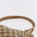 GUCCI GG Canvas Abbey Hand Bag Beige Gold 189831 Auth ka4927-8