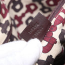 GUCCI GG Canvas Guccissima Princess Bag Leather Brown Gold 163805 Auth ka4928A-12