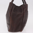 GUCCI GG Canvas Guccissima Princess Bag Leather Brown Gold 163805 Auth ka4928A-3