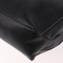 LOEWE Velazquez Hand Bag Leather 2way Black Gold Auth ka4929A-17
