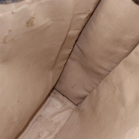 LOUIS VUITTON Monogram Sac Plat Hand Bag M51140 LV Auth ka493