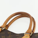 LOUIS VUITTON Monogram Sac Plat Hand Bag M51140 LV Auth ka493-8