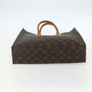 LOUIS VUITTON Monogram Sac Plat Hand Bag M51140 LV Auth ka493-5