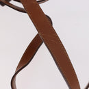 GUCCI Bamboo Backpack Leather Brown Gold 003 2058 0030 Auth ka4930-10