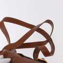 GUCCI Bamboo Backpack Leather Brown Gold 003 2058 0030 Auth ka4930-14