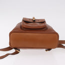 GUCCI Bamboo Backpack Leather Brown Gold 003 2058 0030 Auth ka4930-5