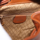 GUCCI Bamboo Backpack Leather Brown Gold 003 2058 0030 Auth ka4930-22
