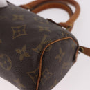 LOUIS VUITTON Monogram Mini Speedy Hand Bag M41534 LV Auth ka4932-14