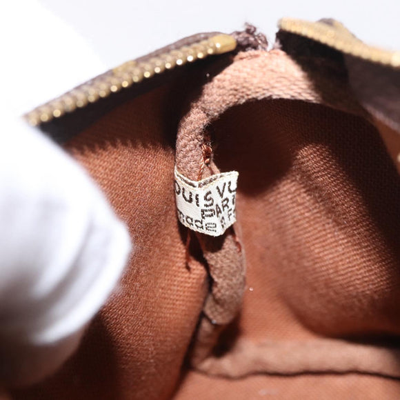LOUIS VUITTON Monogram Mini Speedy Hand Bag M41534 LV Auth ka4932