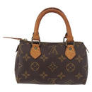 LOUIS VUITTON Monogram Mini Speedy Hand Bag M41534 LV Auth ka4932-2