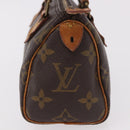 LOUIS VUITTON Monogram Mini Speedy Hand Bag M41534 LV Auth ka4932-3