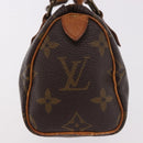 LOUIS VUITTON Monogram Mini Speedy Hand Bag M41534 LV Auth ka4932-4