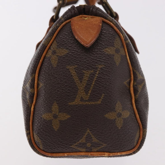 LOUIS VUITTON Monogram Mini Speedy Hand Bag M41534 LV Auth ka4932