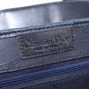 Christian Dior Trotter Canvas Tote Bag Navy Gold Auth ka4935-16