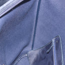 Christian Dior Trotter Canvas Tote Bag Navy Gold Auth ka4935-19