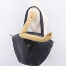 Christian Dior Trotter Canvas Tote Bag Navy Gold Auth ka4935-22