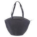 Christian Dior Trotter Canvas Tote Bag Navy Gold Auth ka4935-3