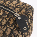 Christian Dior Trotter Canvas Hand Bag Navy Silver Auth ka4937-15
